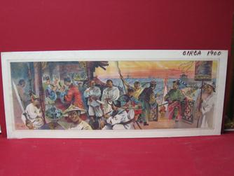 "Meeting of a Society of Boxers" Lithograph 2008506-0000 at Antique Picture Frames, Ltd.